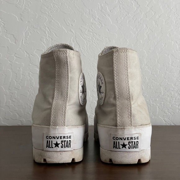 Converse All Star Chuck Taylor Platform Chunky Lug Sole Hi-Top Retro‎ Womens 8 - Picture 10 of 11